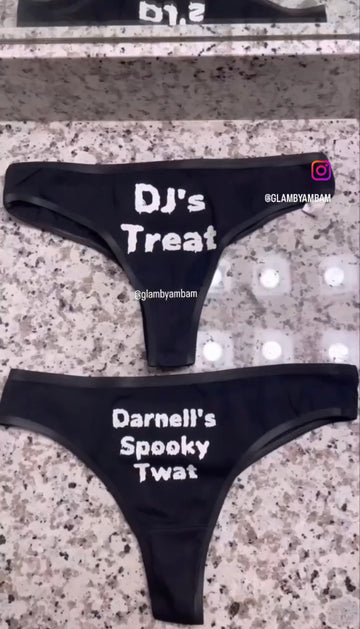 Spooky Glow in the Dark Thongs